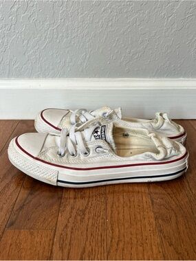 Converse Shoreline Sneakers Slip On Shoes Women’s Size 7 White
